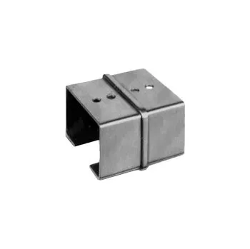 Nerezové zábradlí - Spojka -držák skla 40x40mm