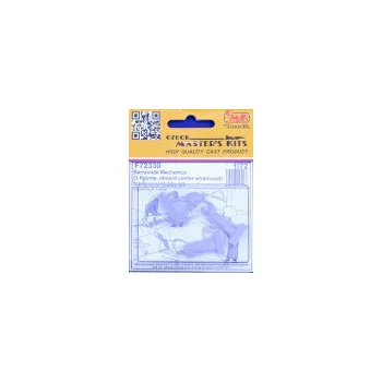 Plastikový model 1/72 Barracuda Mechanics w/ raincoat (3 fig.)