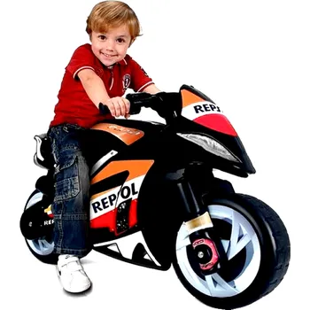 Dětské elektrovozidlo Injusa Moto Wind Repsol 6V 6461