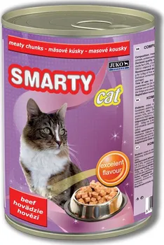 Krmivo pro kočku SMARTY Pets Cat Chunks hovězí