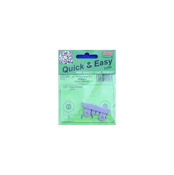 Plastikový model 1/72 Short Tucano T.1 Wheels set (AIRFIX)