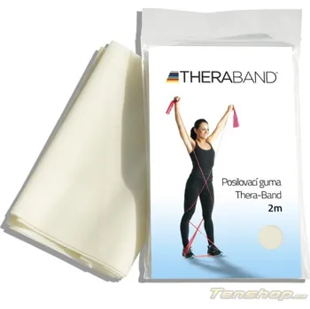 Posilovací guma Thera-band 2 m, velmi slabá, béžová THERABAND