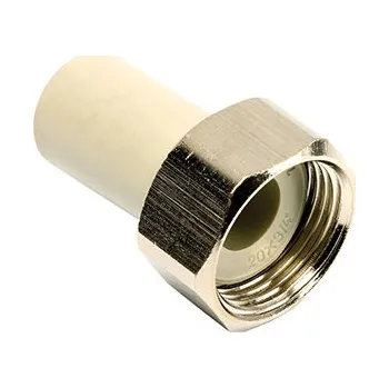 Instalatérský materiál EkoPlastik PPR Plastové hrdlo s převlečnou maticí