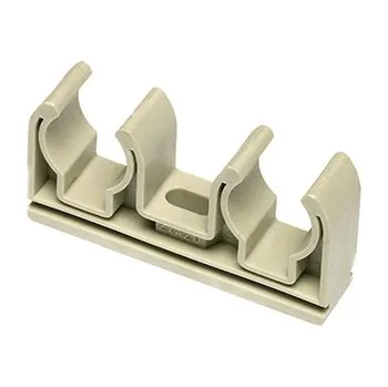 Instalatérský materiál EkoPlastik PPR Dvojitá příchytka plastová