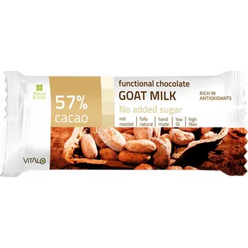 Čokoláda Vitalo Funkční čokoláda Goat milk 25 g