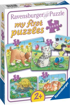 Ravensburger Sladká domácí zvířata 2-8 dílků