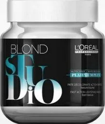 barva na vlasy L'Oréal Professionnel Blond Studio Platinium Plus zesvětlující pasta 500 ml