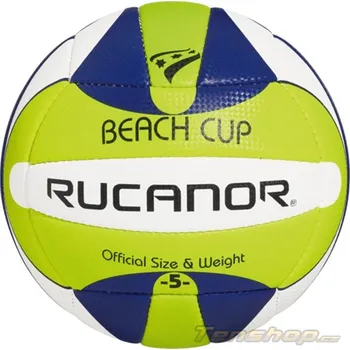 Volejbalový míč Beach volejbalový míč Rucanor Beach cup III gr/bl/wh RUCANOR - Výprodej
