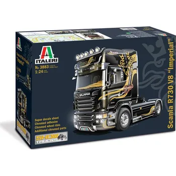 Plastikový model Model Kit truck 3883 - SCANIA R V8 TOPLINE IMPERIAL (1:24)
