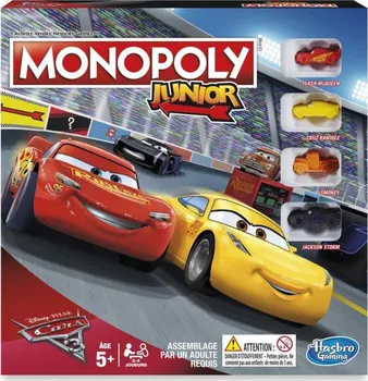 Desková hra Hasbro Monopoly Auta 3 Junior
