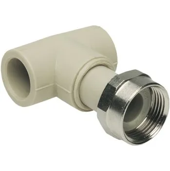 Vodovodní potrubí EkoPlastik PPR T-kus přechodka plast s převlečnou maticí