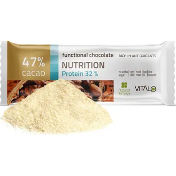 Čokoláda Vitalo Funkční čokoláda Nutrition Protein 32% 25 g