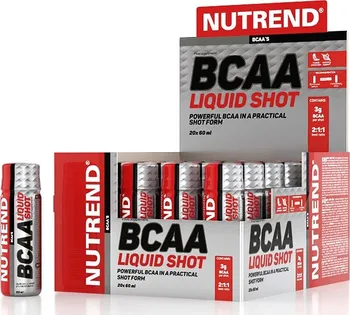 Aminokyselina Nutrend BCAA Liquid Shot