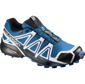 Pánská treková obuv Salomon Speedcross 4 GTX White Sensif/Indigo Bunting