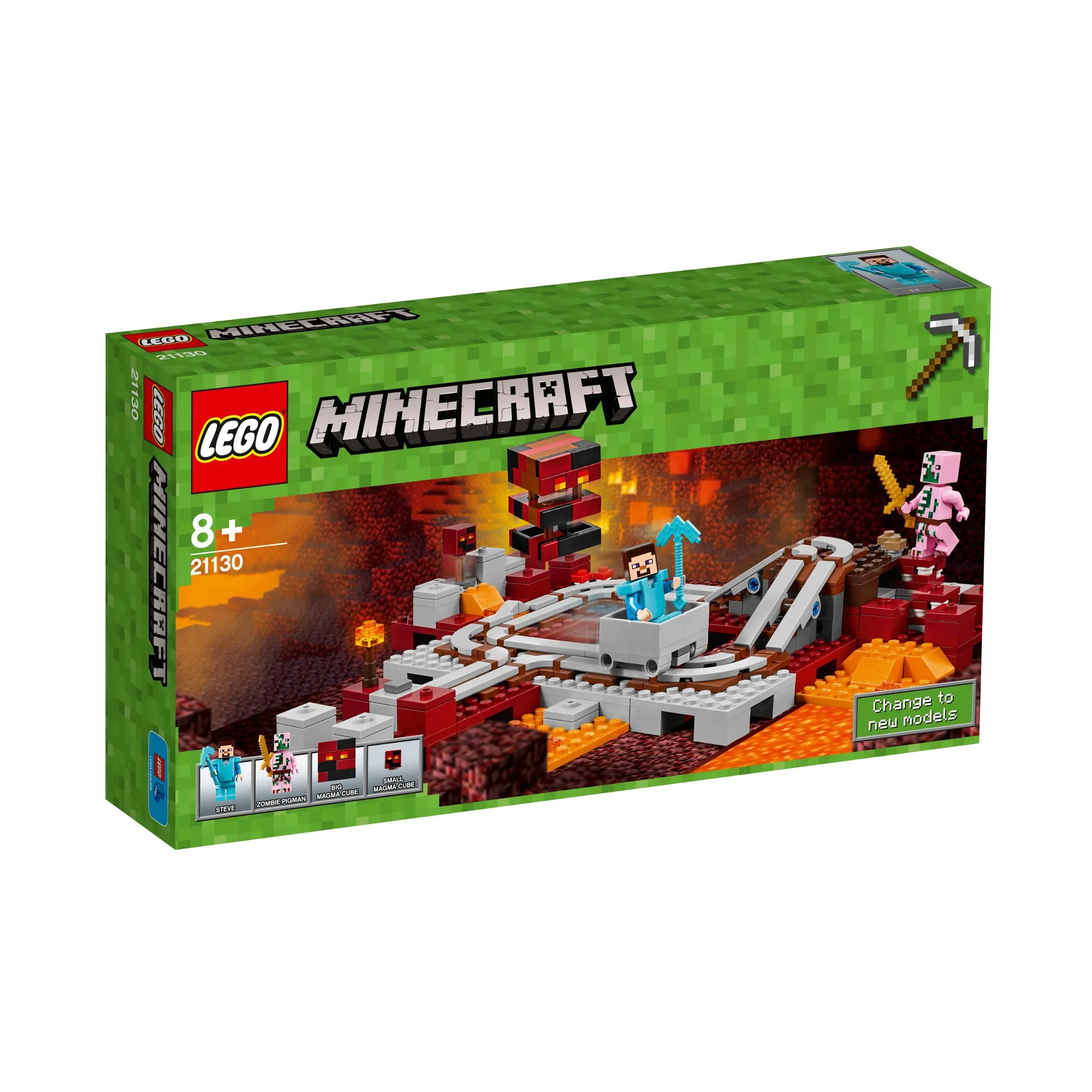 Foto Stavebnice LEGO LEGO Minecraft 21130 Podzemní železnice - Zbozi.cz