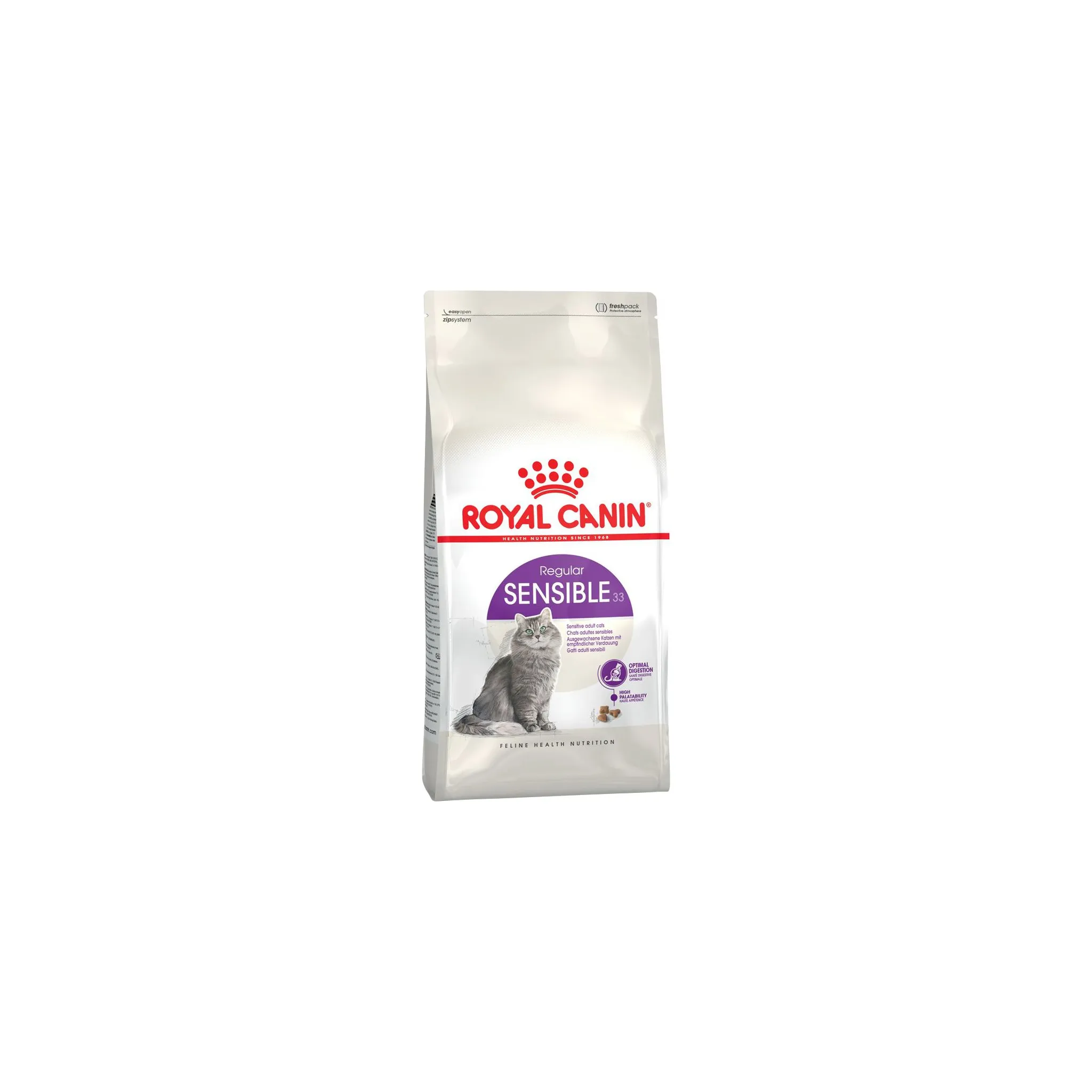 Fotografie 1 - Krmivo pro kočku Royal Canin Sensible 33 10+2 kg