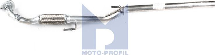 Výfuk Škoda Fabia / Seat Ibiza / VW Polo 1.2, 01-05, přední trubka s vlnovcem IZAWIT 16074