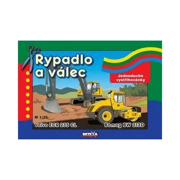 Rypadlo a válec: Vystřihovánky