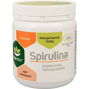 Přírodní produkt Topnatur Spirulina