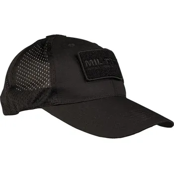 Kšiltovka Kšiltovka Mil-Tec Baseball Net - černá