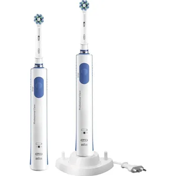 Elektrický zubní kartáček Recenze Oral-B Pro 690 Cross Action modro-bílý