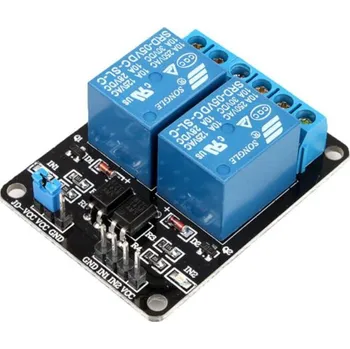 Vývojová deska 2-kanálový relé modul - 5VDC 5A