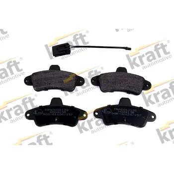 Brzdový systém Sada brzdových destiček, kotoučová brzda KRAFT AUTOMOTIVE 6012120