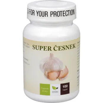 Přírodní produkt Natural Medicaments Super česnek 100 cps.
