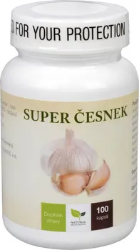 Přírodní produkt Natural Medicaments Super česnek 100 cps.