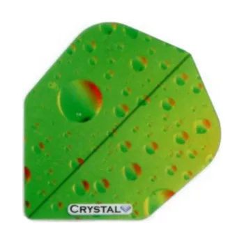 Příslušenství pro šipky Pentathlon Letky CRYSTAL standard Green-CRY