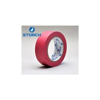 Lepicí páska STORCH Maskovací páska na vlhké podklady, červená, 38mm x 50m