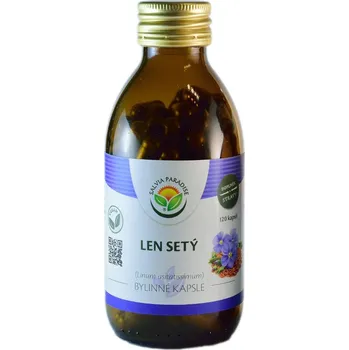 Přírodní produkt Salvia Paradise lněné semínko kapsle