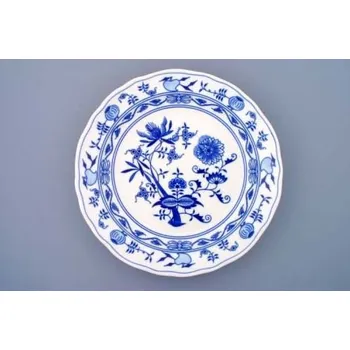 Český porcelán, a.s., Dubí Mísa kulatá hluboká, 31 cm, cibulák, Český porcelán