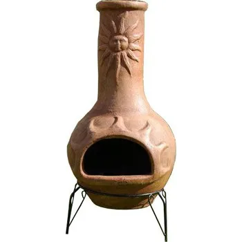 Zahradní krb Tera Venkovní zahradní terakotový krb 95 cm