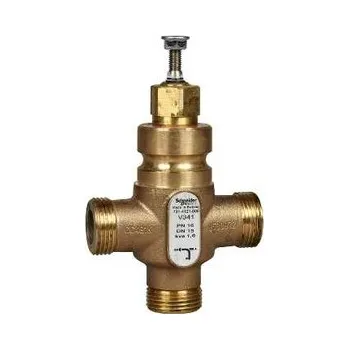 Ventil 7314125000 Ventil reg. 3-cestný bronzový, závitový, max. 150°C TAC V341/15/2,5, Schneider Electric