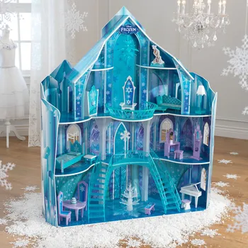Domeček pro panenku Kidkraft zámek Ledové království
