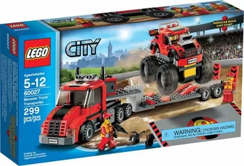 Stavebnice LEGO LEGO City 60027 Transportér Monster trucků