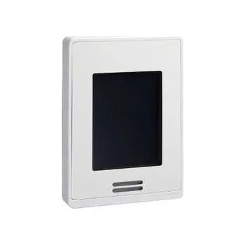 Termostat SER8350A0B11 Fancoilový regulátor s dotyk, LCD a čidlem vlhkosti, BACnet, Schneider Electric
