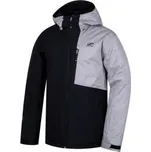 HANNAH Repo II anthracite/frost mel XXL; Černá lyžařská bunda + DÁREK DLE VÝBĚRU!