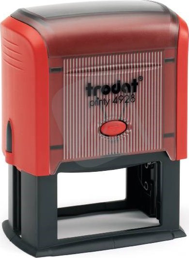 Trodat Razítko TRODAT Printy 4928, červená, otisk 60 × 33 mm