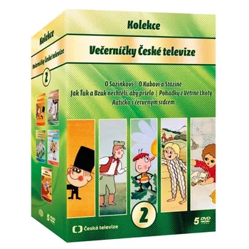 DVD film DVD Večerníčky České televize 2 - kolekce 5 disků
