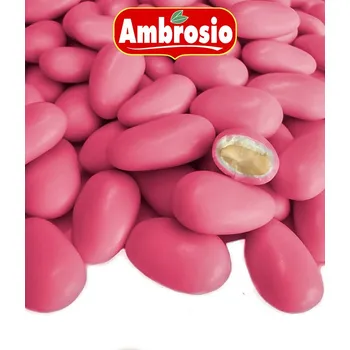 Svatební dekorace Svatební mandle fialové, Ambrosio 1 kg/krabička
