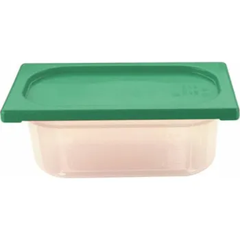 Dóza na potraviny Víko GN 1/3 polypropylen zelený