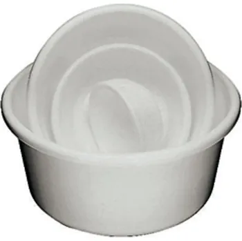 Mísa plastová PP, rovné dno 10lt prům.36cm, v.14cm