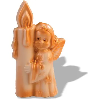 Forma na pečení Forma na čokoládu 3D (andílek se svíčkou) 1 tvar/1 pár forem