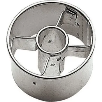 Vykrajovátko Vykrajovátko nerez se středem (kolečko hladké) prům.6cm,v.3cm