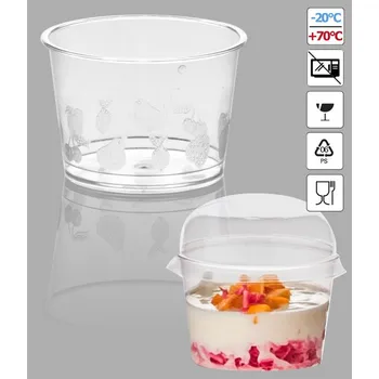 Jednorázové nádobí Pohárek PS Rotonda 150ml 40 ks/bal