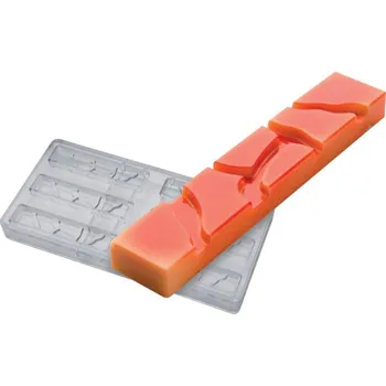 Nádoba na pečení Forma na čokoládovou tabulku 30g (Snack Crepato) 3x2 tvary/forma