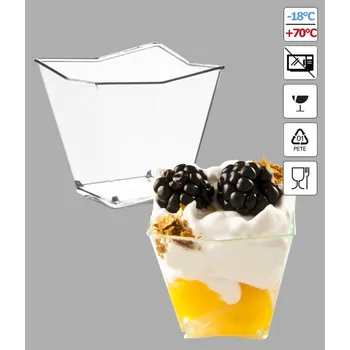 Jednorázové nádobí Pohárek PS Diamante 60ml 50 ks/bal