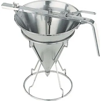 Dávkovač nápoje Dávkovač trychtýřový se stojánkem nerez 1,3 lt prům.18cm, v.16cm